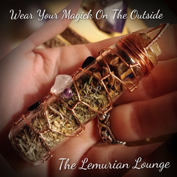 Wearable Magick Spell Bottle #1 - Picture 6 of 6